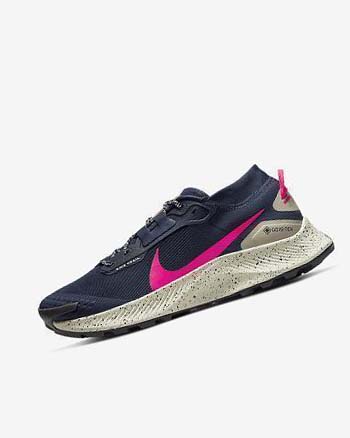 Nike Pegasus Trail 3 GORE-TEX Impermeables Obsidian Verde Oliva Rojos | MX 2209